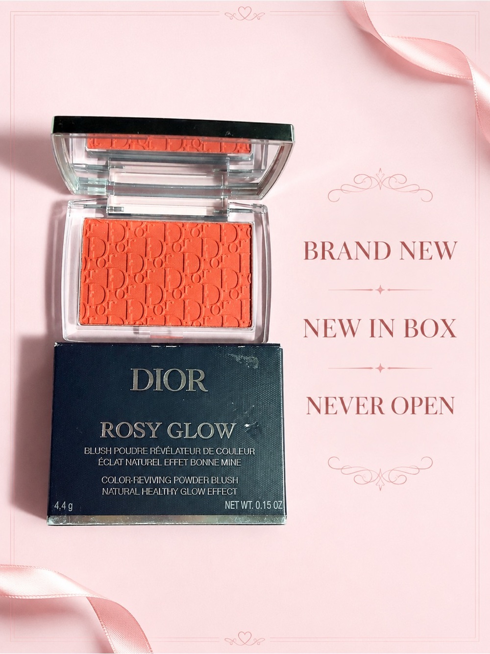 Dior Rosy Glow Powder Blush — Coral |BEST OFFER |
